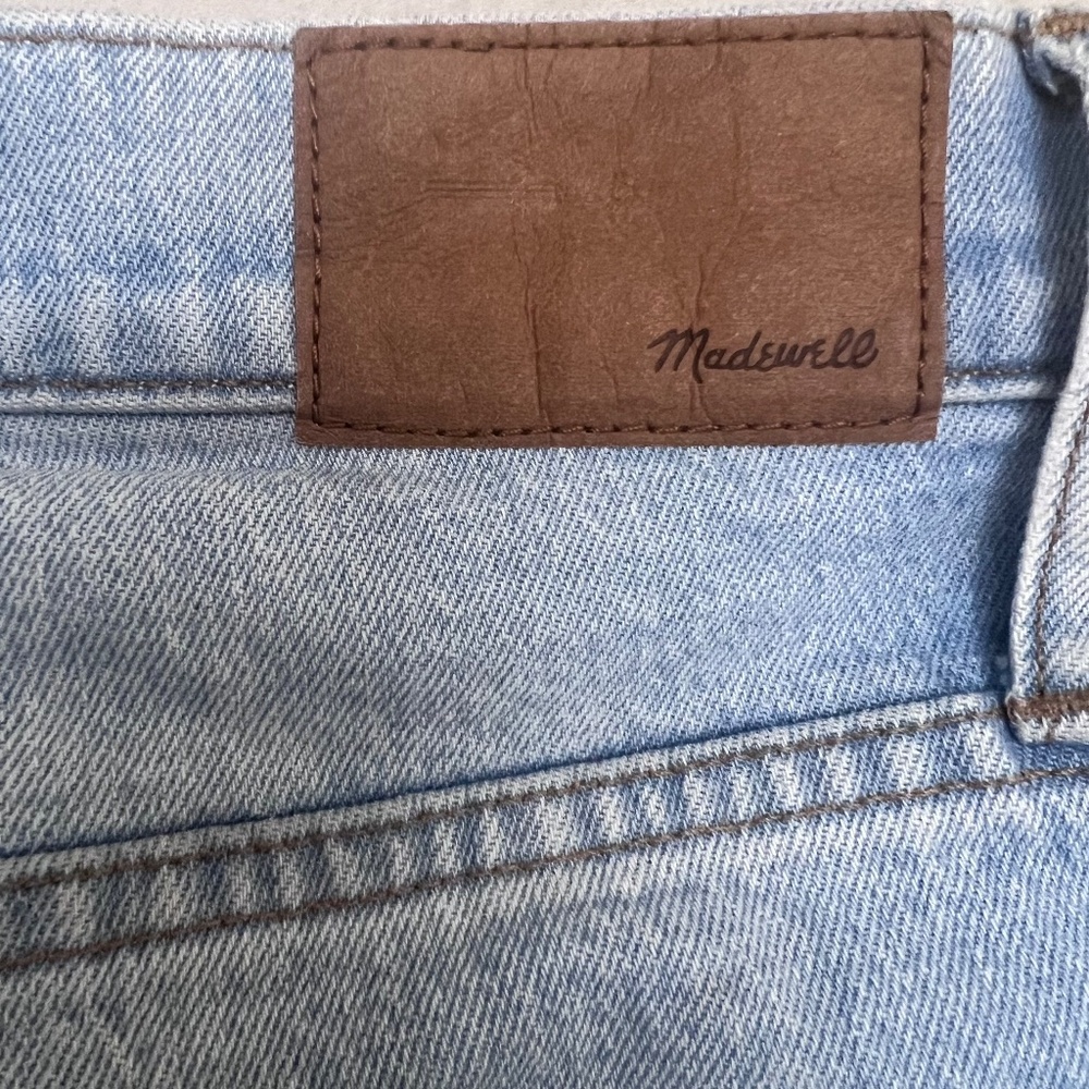 Madewell Light Blue Cropped Ankle Jeans - Picture 7 of 13